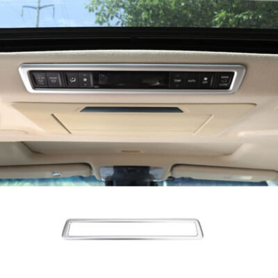 For Toyota Alphard Rear Air Conditioning Switch Panel Trim Matte