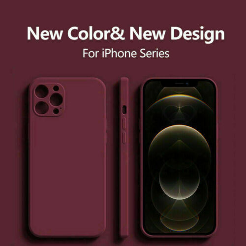 Case Coque Silicone Pour Apple iPhone 16 15 14 11 12 13 Mini Pro Max XR XS 8 7 - Zdjęcie 3 z 22