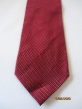 Jos A Bank Red Silk Neck Tie