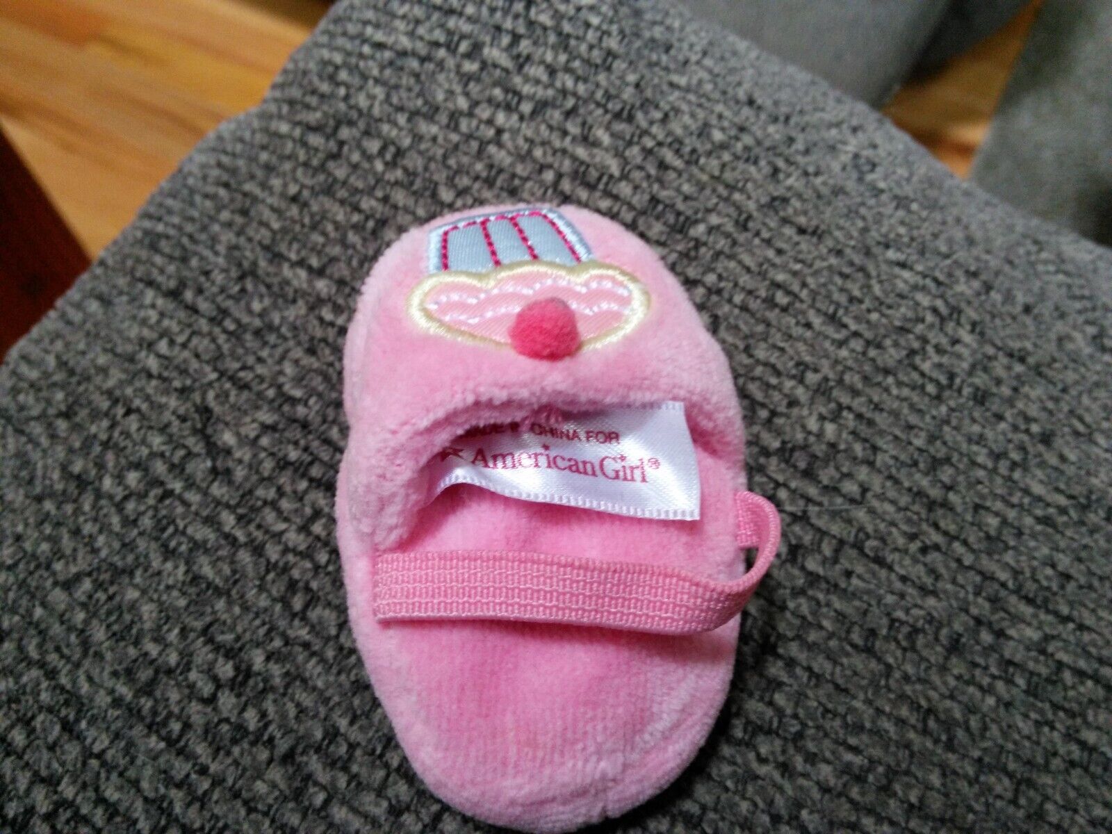 SAOLA American Girl Bambola Sweet Treats Pantofola Singola Solo Sostituzione Cupcake Rosa