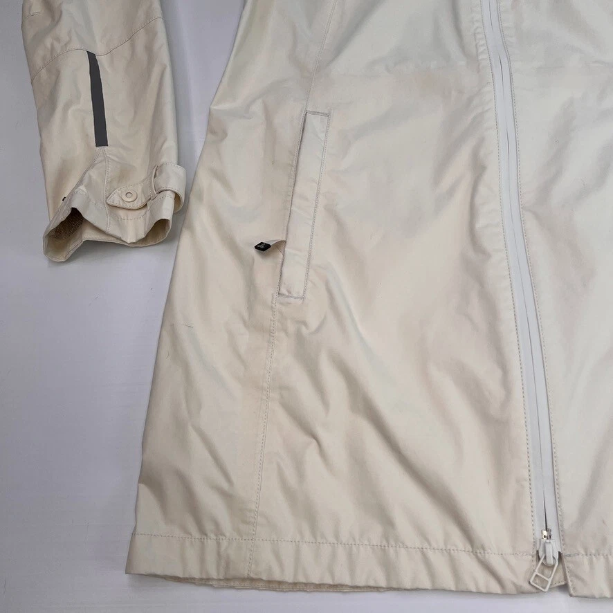 Chaqueta Prana Mujer Pequeña Kylie Lluvia Cremallera Capucha Bolsillo Ventilación Impermeable Abrigo Core Go Foto 3 de 4