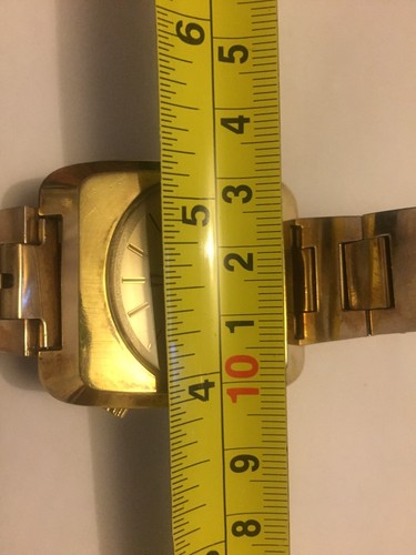 Raro modello Bulova Accutron vintage 2181 USA 10k oro laminato 1973 serie n. G6016 - Foto 10 di 12