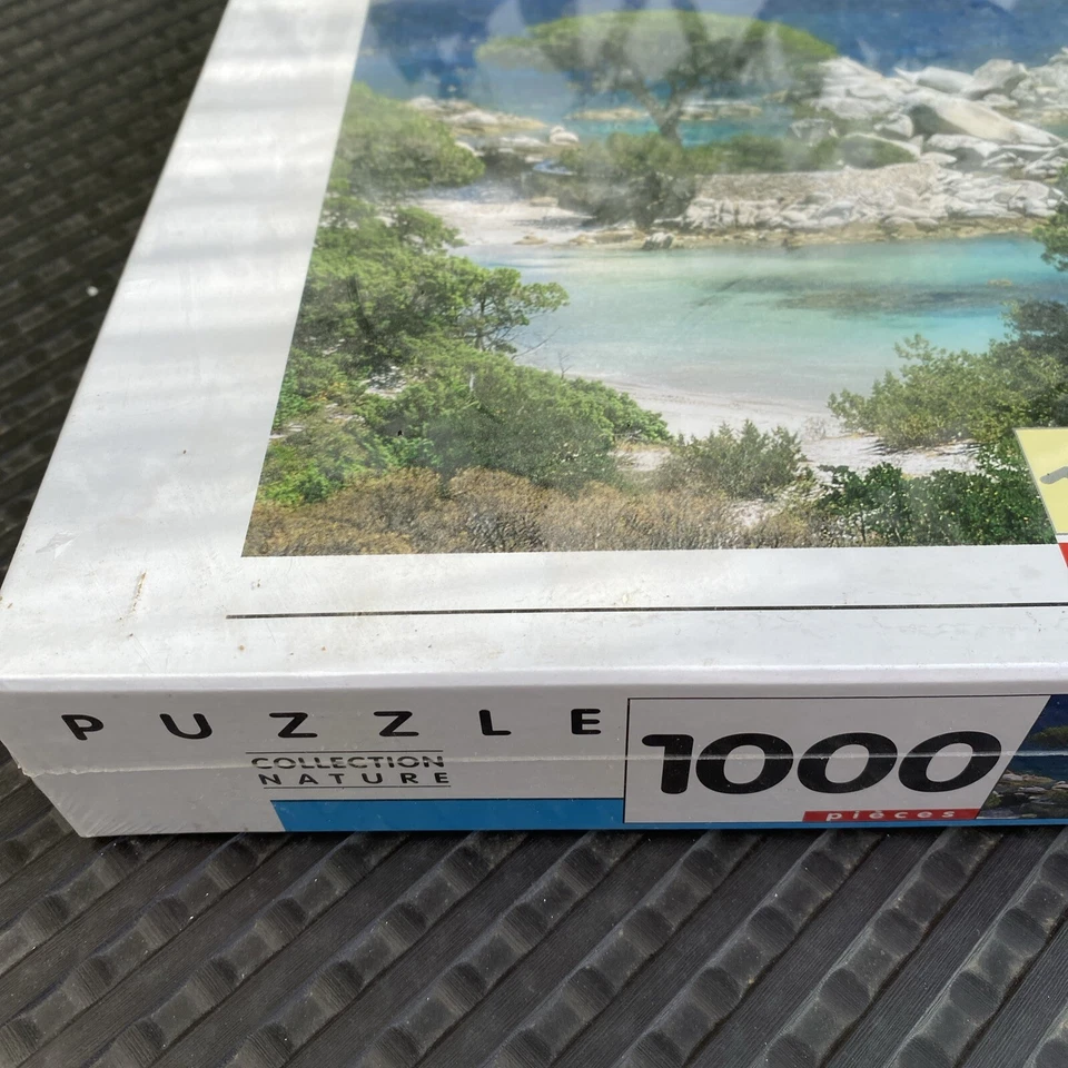 Puzzle 1000 Pièces Plage De Palombaggia Corse Sud 70x50 Nathan - Photo 3/4