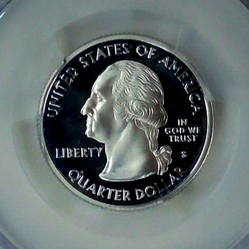 2003-S 25C State Quarter Illinois PCGS PR69 DCAM 90% Silver 23llau0808 - Picture 4 of 4