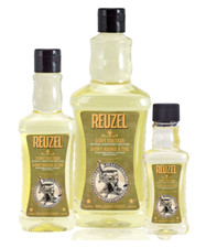 Image of Reuzel 3 In 1 Tea Tree Shampoo, Conditioner & Body Wash 1L, 350ml & 100ml