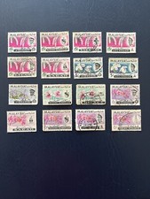 Malaysia Used Stamps Depicting Orchids. Ideal For Collection.