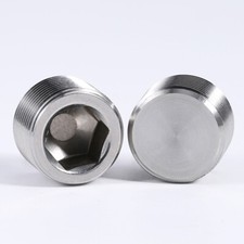 Oil Drain Sump Plug Screws Oil Pipe Plug A2 Stainless Steel G 1/8"-2" Allen Key