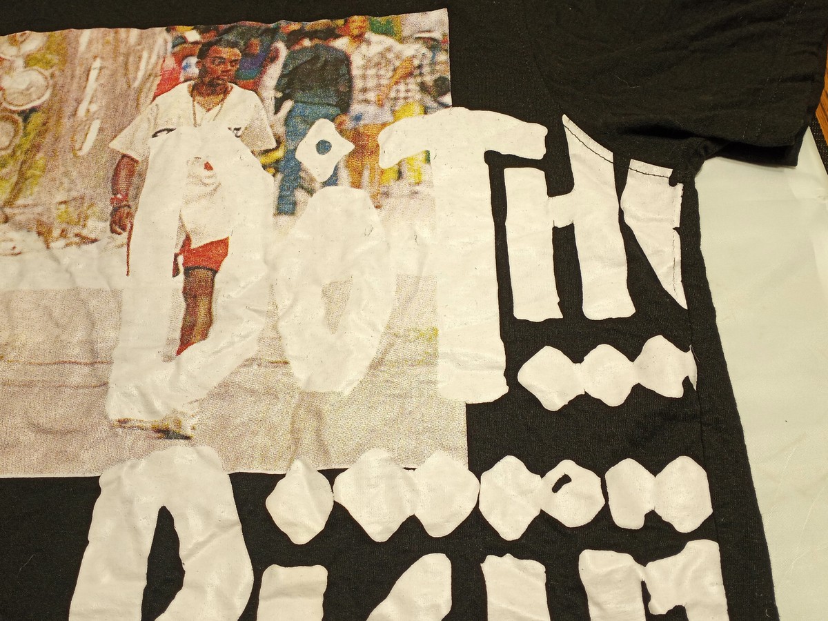 RARE DO THE RIGHT THING DEFEND BROOKLYN 40 ACRES & A MULE SIZE  SPIKE LEE Small View 5