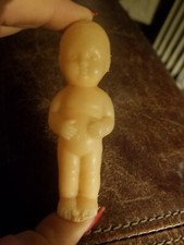 VINTAGE CELLULOID BABY DOLL - 1950s DOLLHOUSE