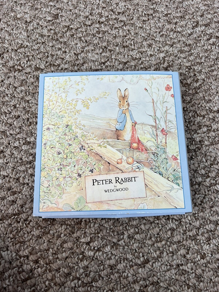 VTG 1993 Peter Rabbit Alphabet Porcelain Plate Wedgwood Frederick