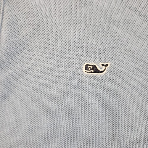 Vineyard Vine Polo Shirt Boys Extra Large Blue Outdoor Lightweight Preppy Youth - Picture 3 of 9