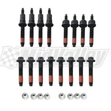 Exhaust Manifold Stud Bolt Nut Kits For Jeepcommander Dodge Chrysler 4.7l