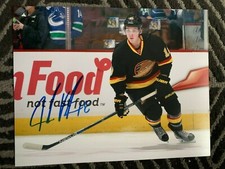 Vancouver Canucks Jake Virtanen Signed Autographed 11x14 Photo COA #3