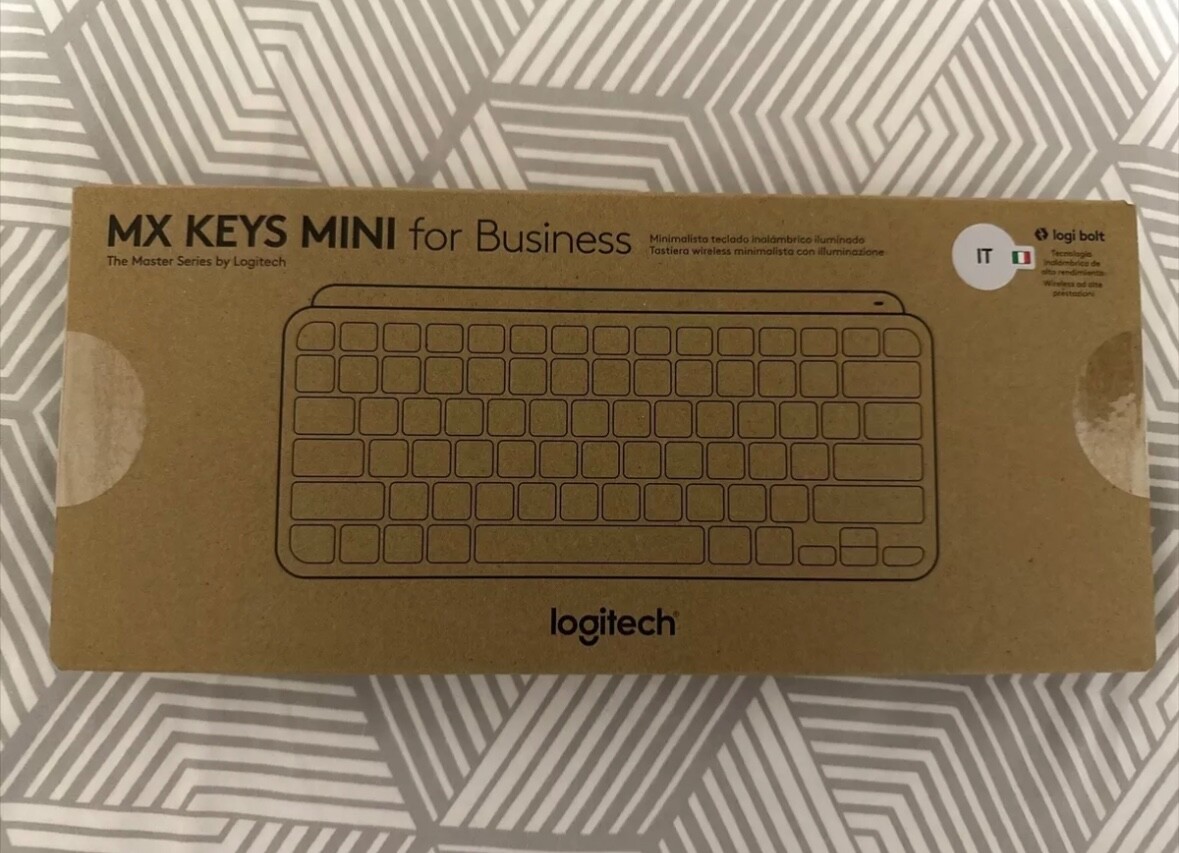 Logitech MX Keys Mini for Business (Italian), Windows & macOS 