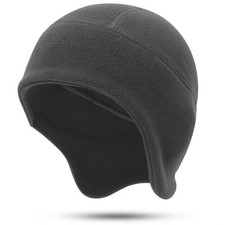 Men Fleece Skull Cap Beanie Hat Brimless Earflap Thermal Outdoor Skiing Winter