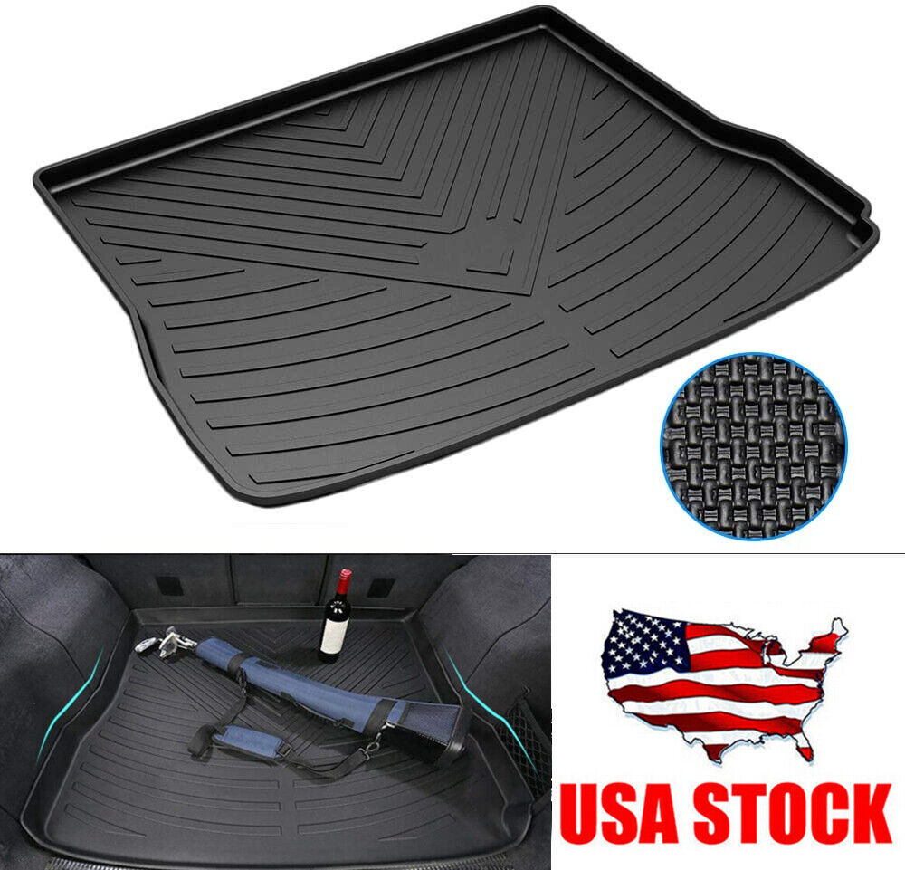 for 2009-2015 2016 2017 Audi Q5 Rear Trunk Tray Cargo Liner Mat Carpet Black