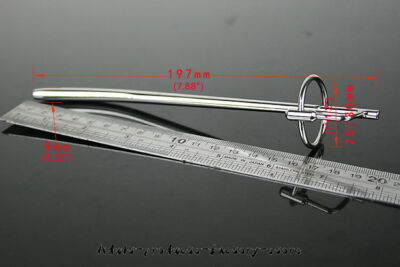 Stainless steel SOUNDING: Male Urethral Stretching long Pipe
