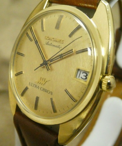 18K Gold Longines Ultra Chron 
