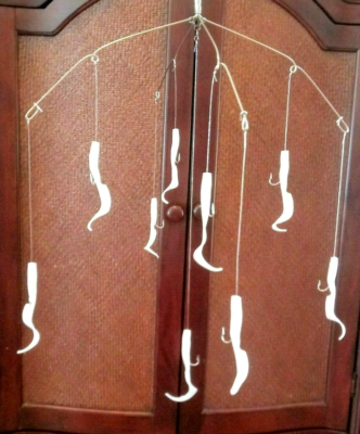 Striper Umbrella Rock Fish, Striped Bass, Ocean and Inlet