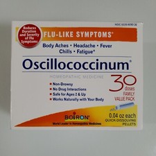 Boiron Oscillococcinum Homeopathic Medicine 30 Pellets Exp 2028 