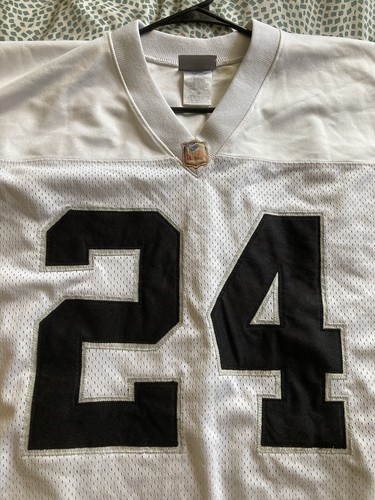 Vintage NFL Charles Woodson Oakland Raiders Jersey Reebok Size 52 AUTHENTIC SEWN - Picture 3 of 10