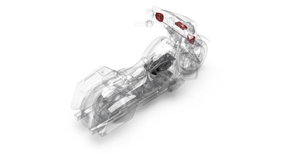 Rockford Fosgate HD9813SG-STG2 1998-2013 Harley-Davidson Street Glide & Electra Foto 2 de 3