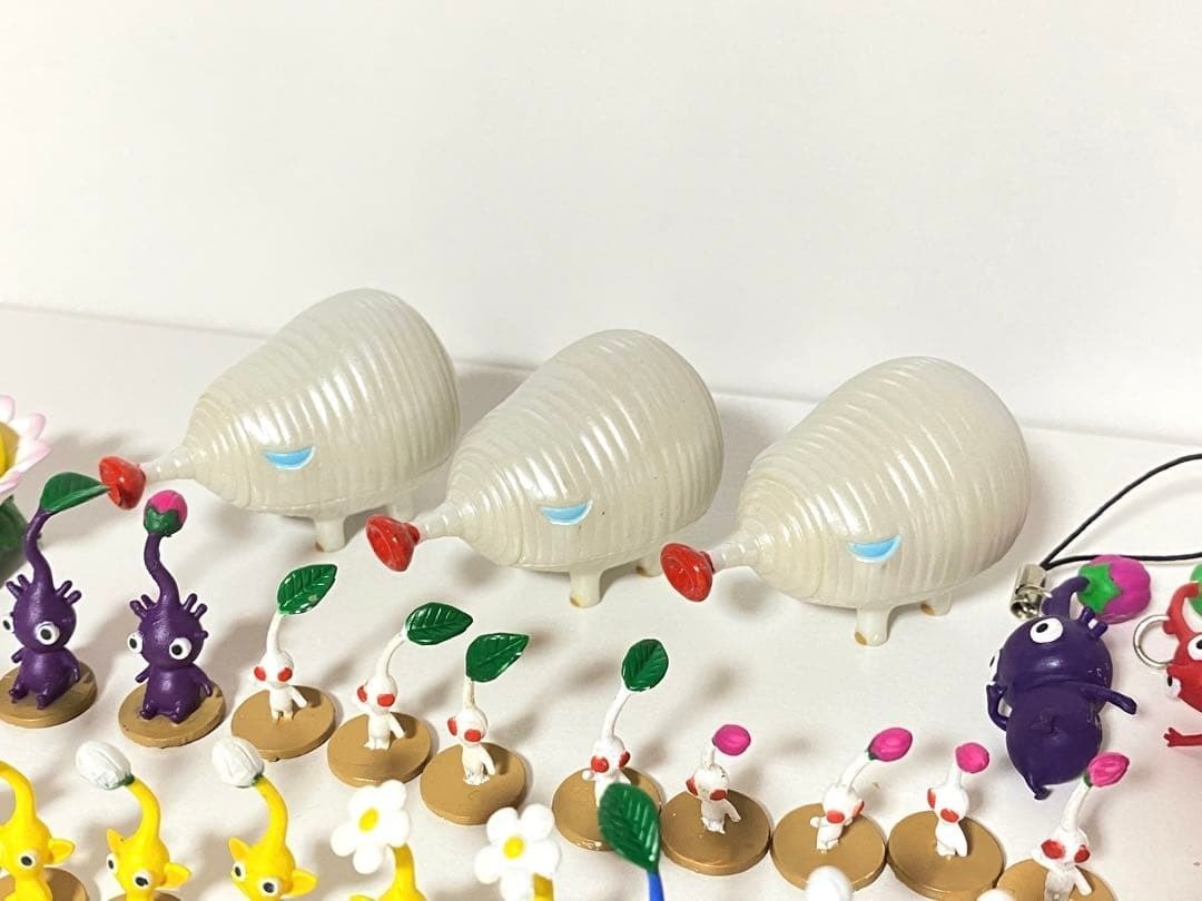 Nintendo Pikmin Collection Figure Set of 41 Vintage 2004 Used from