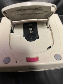 Sega Saturn Console White HST-3220 confirmed working Japanese Version Tested
