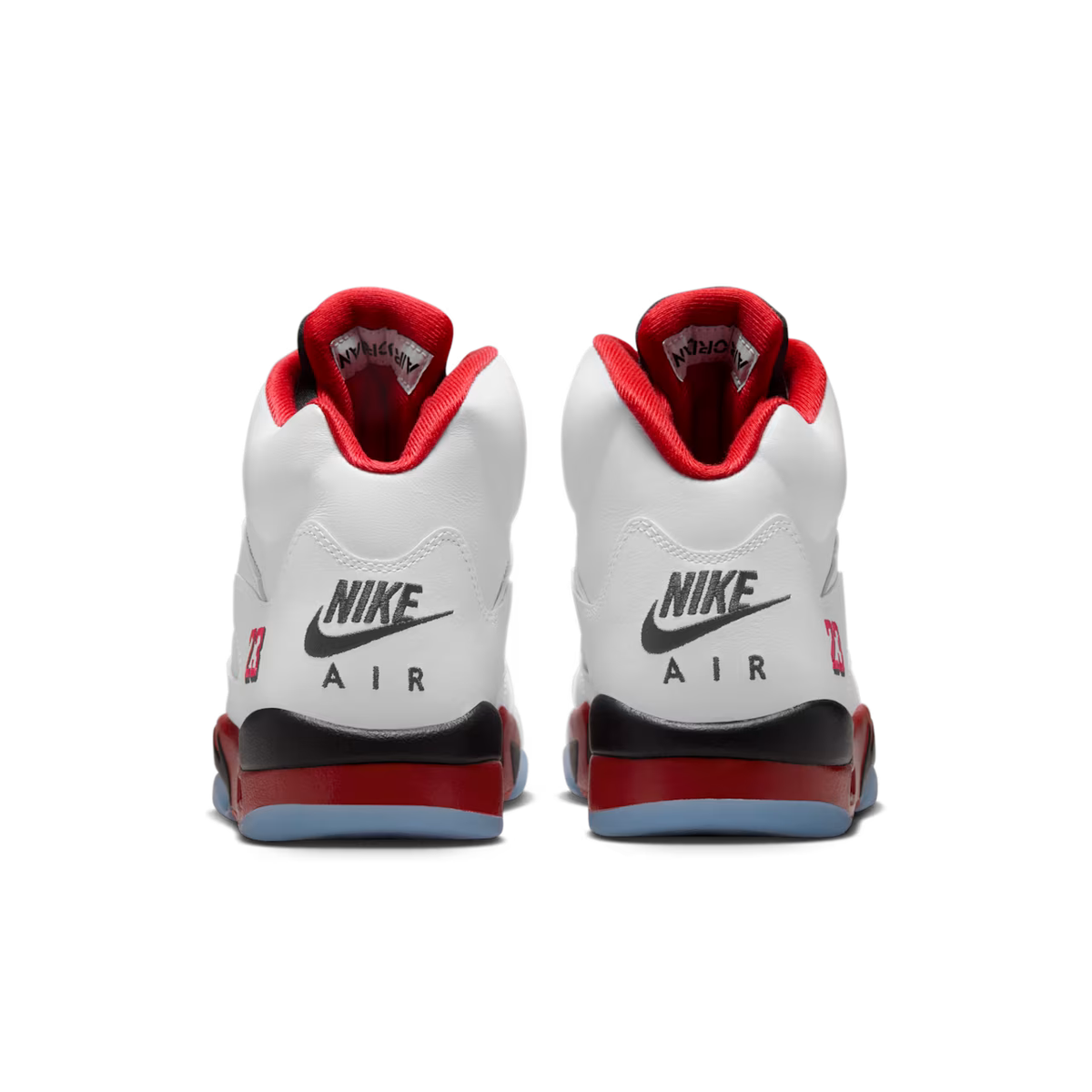 HQ7978 101 Air Jordan 5 Retro Fire Red Black Tongue (2025) | eBay