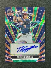 🔥2026 Panini Stars & Stripes Tristin Gaines /99 USA Auto SP🔥