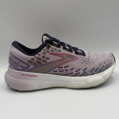 Brooks  Glycerin 20 Neutral Running Sneaker Lilac Purple Women s Size 8.5