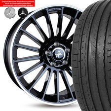 18" ABE Räder Keskin KT15 BLP 225/45 Reifen für Mercedes C-Klasse Cabrio 205 AMG