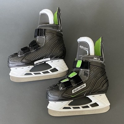 Bauer XLS Youth Hockey Skates Size 8 Ice Skating Kids  Great Condition