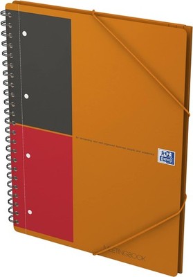 Oxford International Collegeblock ''MEETINGBOOK'' liniert DIN A4+ 80 Blatt