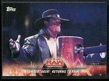 2018 Topps WWE Road To Wrestlemania #9 Undertaker Returns to Raw - Raw