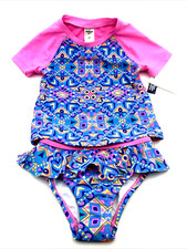 OshKosh B'gosh Swimwear Size 2T Girls Matching 2pc Set top bottoms Children Kids