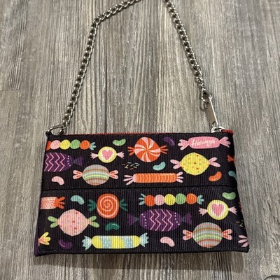 Harveys Seatbelt Wristlet  Wallet I Want Candy Smarties Collection