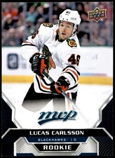 2020-21 Upper Deck MVP #240 Lucas Carlsson Blue