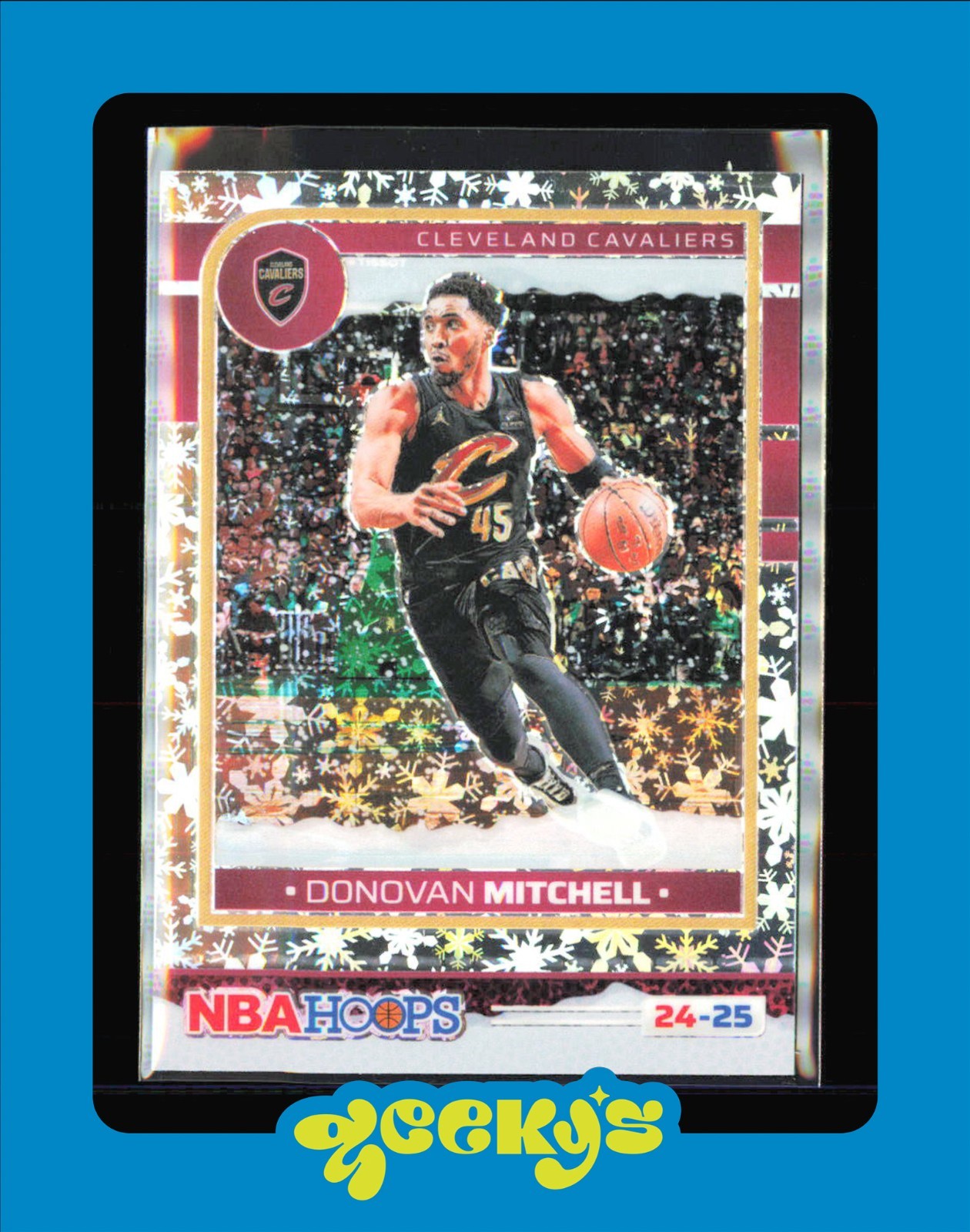 2024-25 NBA HOOPS Winter Snowflake DONOVAN MITCHELL No. 211 CAVS $2MIN ORDER