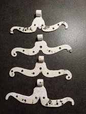 charnière ancienne ferrures à moustache fin 18ème /19ème fer forgé