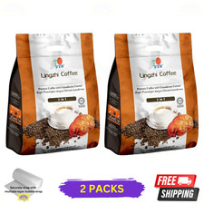 2 X DXN Lingzhi Coffee 3-in-1 Instant Ganoderma Reishi   20 Sachets