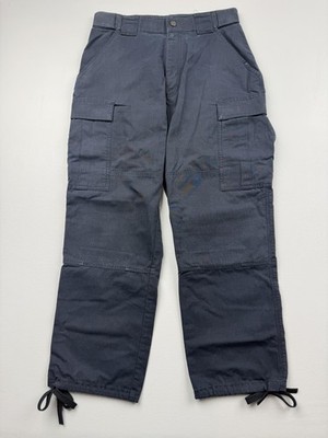 5.11 Tactical Pants Mens Medium Blue Cargo Ripstop Tactical Workwear Outdoor