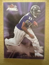2000 Fleer Focus Sparklers Jamal Lewis Rookie Insert Card #11 of 15 S. rookie card picture