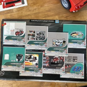 Lego 8652 Enzo Ferrari Complete With Manual Missing 3 Stickers