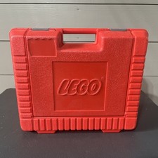 Vintage 1985 Red Lego Storage Container Carrying Case - USA Made -Excellent