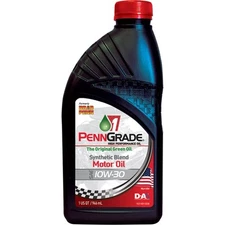 Brad Penn / PennGrade 1, 71506, Semi-Synthetic HP Engine Oil, 10W30, 1 Quart