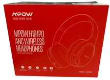 Mpow H19 IPO Bluetooth 5.0 Active Noise Cancelling Headphones BH388A - Black