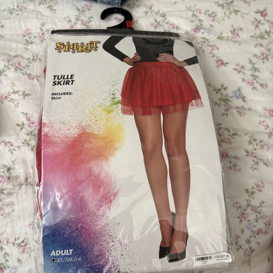 Devil 服装套装,Spirit 万圣节薄纱裙/蓬裙,两套 DevilHorn 夹子 — 第 2/4 张图片