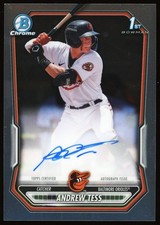 2026 Bowman Chrome 1st Andrew Tess #CPA-AT AUTO