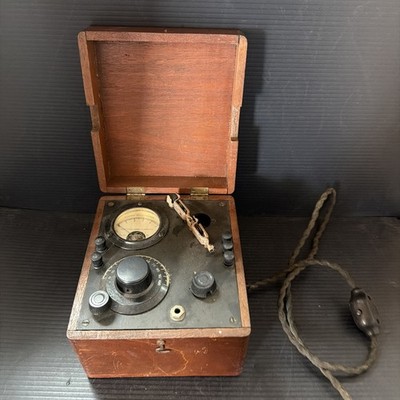 VTG Weston Model 519 Radio Set Tester Voltmeter- AS IS Untested  No Cord